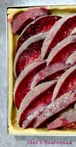 Tarte aux pêches