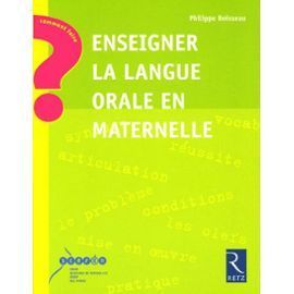 La maîtrise de la langue en maternelle