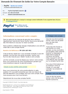Arnaque Paypal