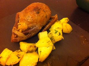 Pigeon farci