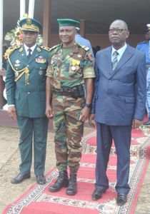 Activités du Régiment d’Artillerie Sol Sol :Remise des épaulettes et prise de fonction officielle du Colonel Mebebe Jean Michel