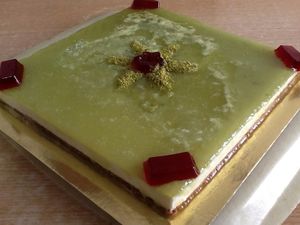Cheescake aux pitaches
