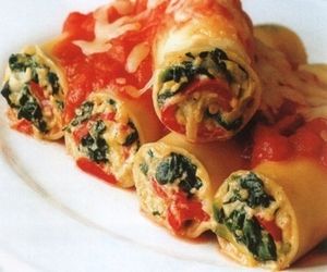 Cannellonis farcis à la viande hachée