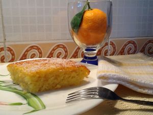 Gateau orange idéal