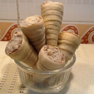 Cornets d' amandes