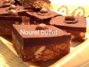 Carrés au chocolat au lait