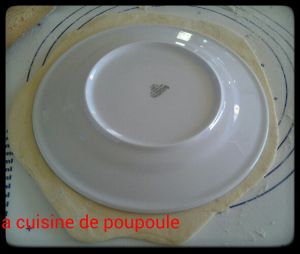 Galette des rois aux pommes et chocolats au thermomix