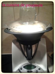 Gratin de chou aux fromages de chévre au thermomix