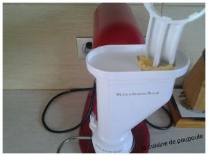 Pâte fraiche maison au Kitchenaid