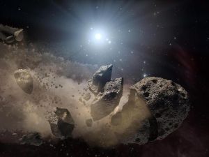 Asteroid 2014 HQ124