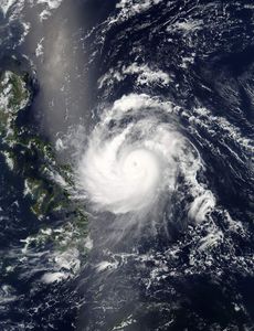 Noul erreicht die Philippinen Quelle: NASA