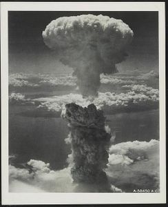Der Atompilz über Nagasaki Quelle:Libary of the Congress