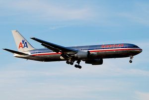 Boeing 767 der American Airlines Quelle: Wikimedia
