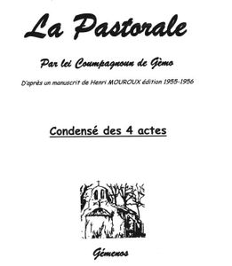 La Pastorale Mouroux par "Lei Coumpagnoun de Gèmo"