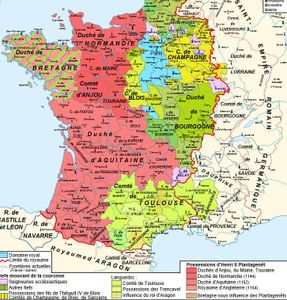 Carte France 1180