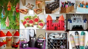 Idées pour recycler ses rouleaux de papier WC