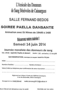Journée Mondiale des Donneurs de Sang Bénévoles