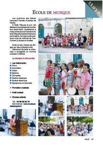 La Rentrée de l'Ecole de Musique