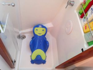 Une semaine à la mer, bébé sur un voilier