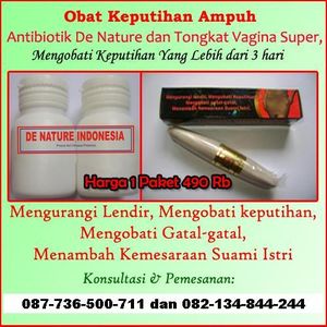 Obat Keputihan De Nature