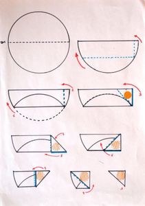 Samoussas ou triangles de bricks au poulet