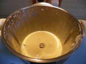 TARTE AUX CERISES ET A LA CREME DE MASCARPONE (thermomix)