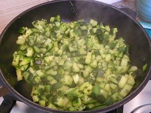 GRATIN DE COURGETTES AU BASILIC (thermomix)