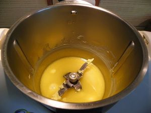 UN TOUR EN CUISINE n° 379 : GATEAU AUX MIRABELLES ( thermomix)