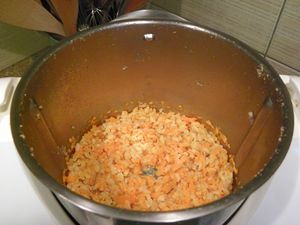 SALADE DE BLE AUX PETITS LEGUMES (thermomix)