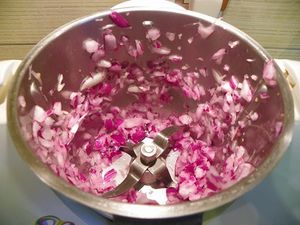 SALADE DE BLE AUX PETITS LEGUMES (thermomix)