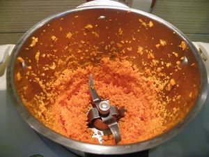 SALADE DE BLE AUX PETITS LEGUMES (thermomix)