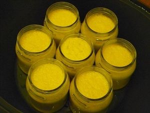 FLANS AU SIROP D'ERABLE (thermomix)