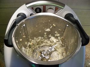 POULET VAPEUR, TAGLIATELLES ET VELOUTE DE LEGUMES (thermomix)