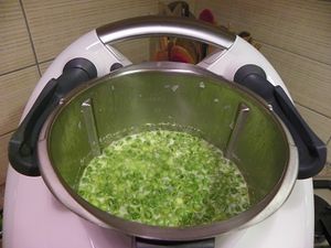 CREME DE PETITS POIS (thermomix)