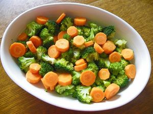GRATIN DE BROCOLIS ET CAROTTES (thermomix)