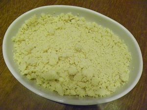 CRUMBLE DE COUSCOUS (thermomix)
