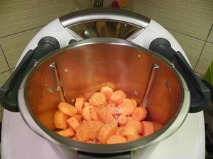 CAROTTES A LA CREME (thermomix)