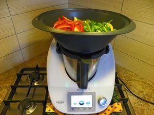 SALADE DE POIVRONS MARINES (Thermomix)