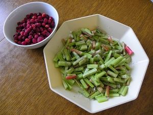 CONFITURE FRAISE DES BOIS RHUBARBE