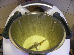 THON ALBACORE ET SA CREME VANILE (Thermomix)