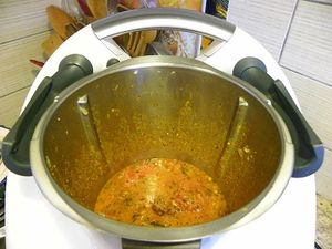 COURGETTES FARCIES A LA VIANDE HACHEE (thermomix)
