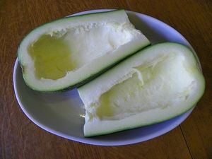 COURGETTES FARCIES A LA VIANDE HACHEE (thermomix)