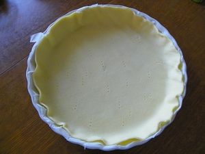 TARTE TOMATES CERISES ET KNACKI (thermomix)