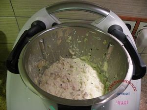 CANNELLONI PHILADELPHIA POULET ET CHAMPIGNONS (thermomix)