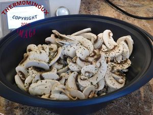 CROUSTADE AUX CHAMPIGNONS (thermomix)