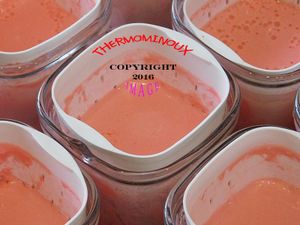 PETITS SUISSES A LA FRAISE A LA MULTIDELICE (thermomix)