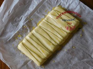 TABLETTE DE CHOCOLAT FEUILLETE (thermomix)