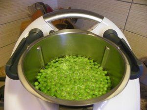 TARTE POULET PETITS POIS ET BOURSIN (thermomix)