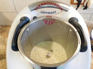TARTE POULET PETITS POIS ET BOURSIN (thermomix)