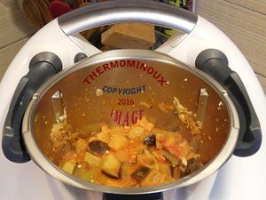 GRATIN DE COURGETTE ET D'AUBERGINE (thermomix)